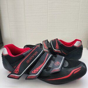Gavin VELO Road Bike Hook  Loop Black Red Cycling Peleton Biking Shoe Size  11.5